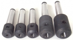 End mill holders, both R8 and Morse taper shanks. End mill holders, both R8 and Morse taper shanks.