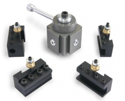 Quick change tool posts, and extra turning, boring, and cut-off tool holders Quick change tool posts, and extra turning, boring, and cut-off tool holders