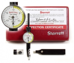 Starrett Last Word indicators, micrometers, squares, edge finders, calipers, and saw blades Starrett Last Word indicators, micrometers, squares, edge finders, calipers, and saw blades