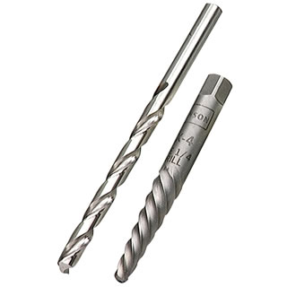 Screw Extractor & Drill Bit, #4 Spiral Screw Extractor & Drill Bit, #4 Spiral