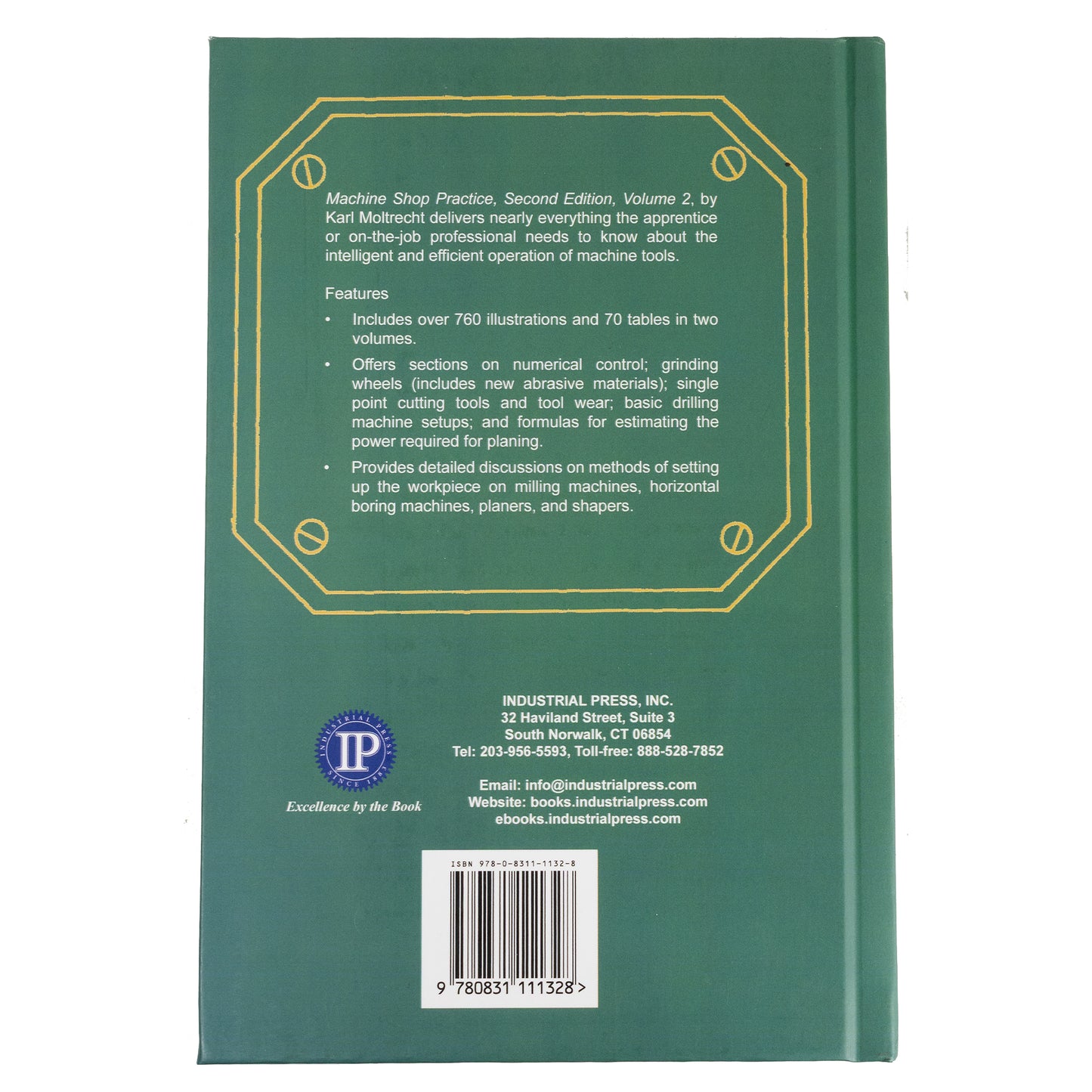 Machine Shop Practice, Vol. 2, Back Cover | LittleMachineShop.com