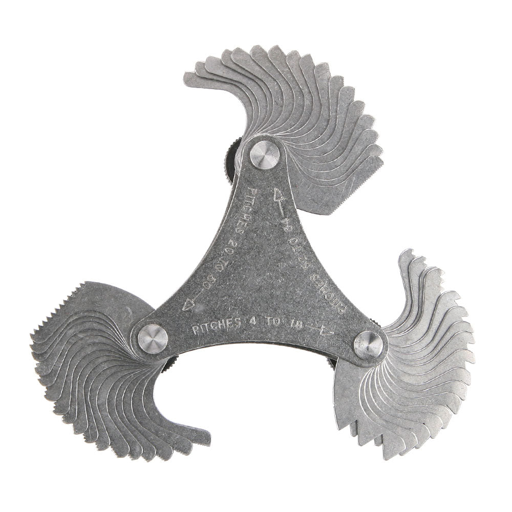 Screw Pitch Gage, Inch 51 Leaves, PEC