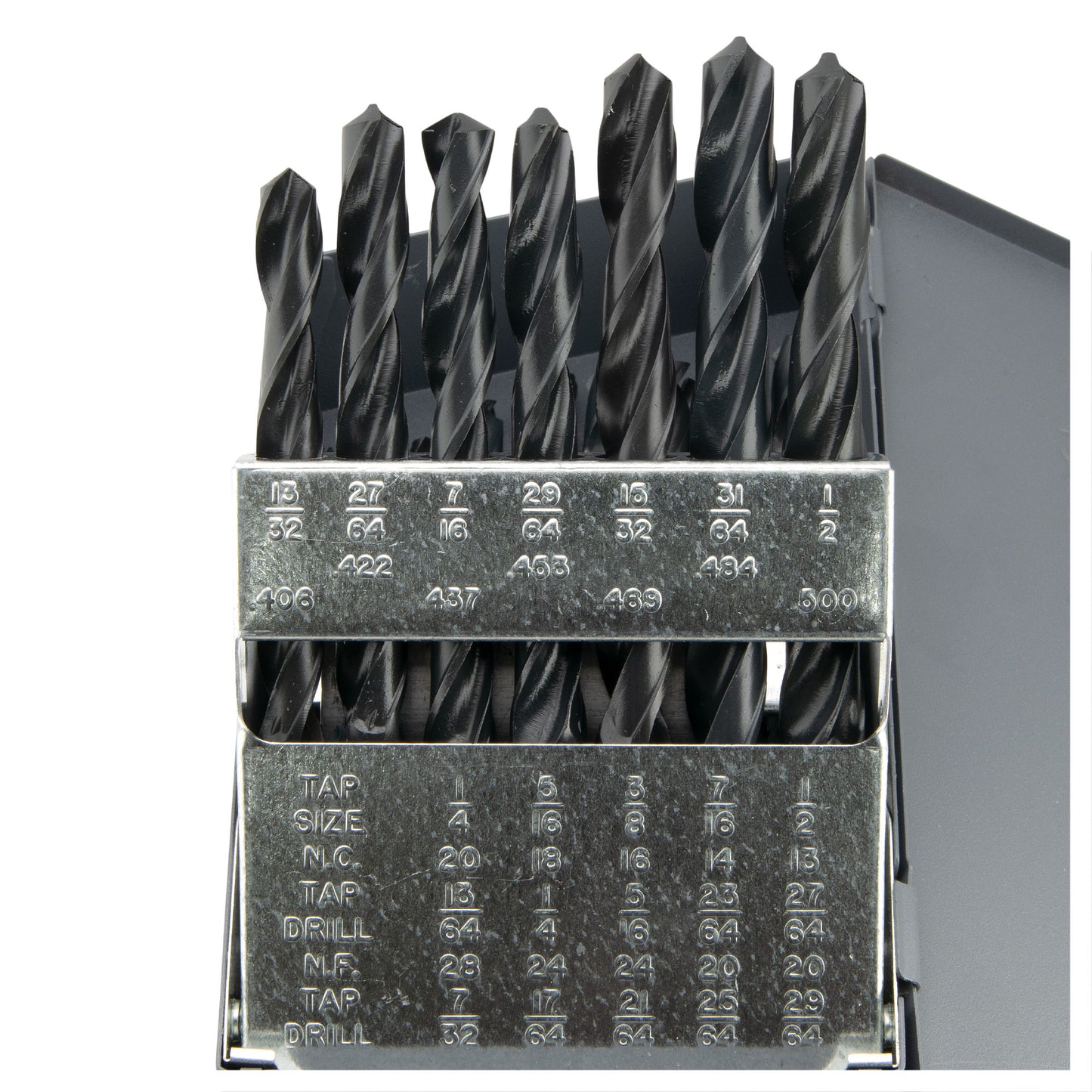 Drill Set, 29 Piece Jobber Length HSS