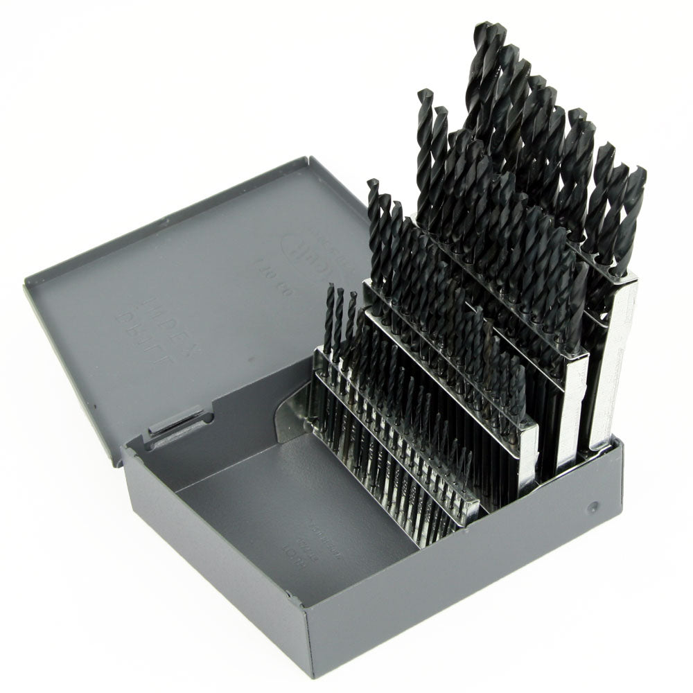 Drill Set, #1-60 Jobber Length HSS