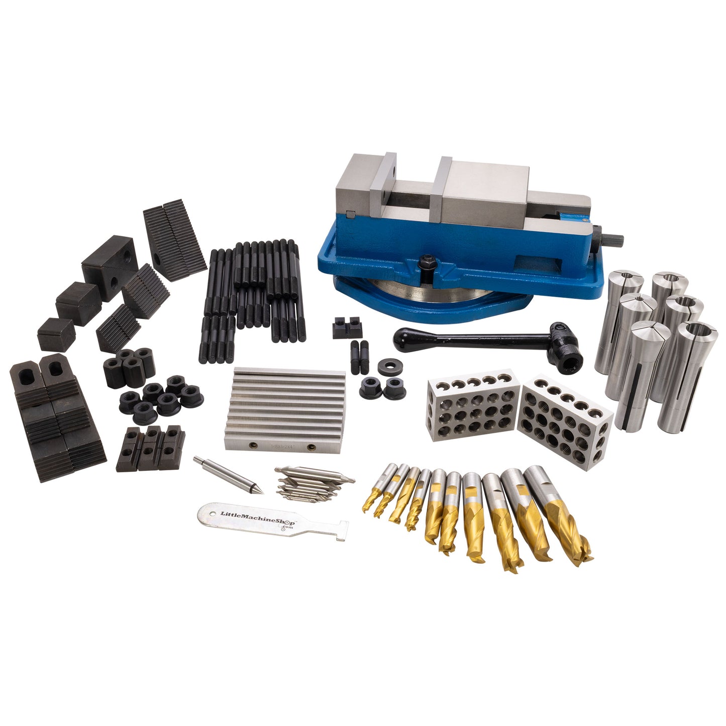 Bench Mill Tooling Package, R8 Basics - LittleMachineShop.com