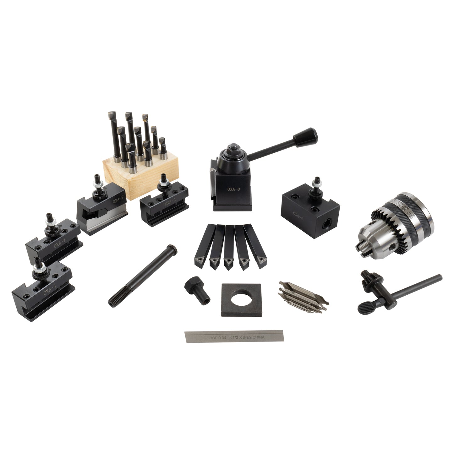 Tooling Package, G0768, 8x12, 8x14 Bench Lathes + OXA QCTP - LittleMachineShop.com