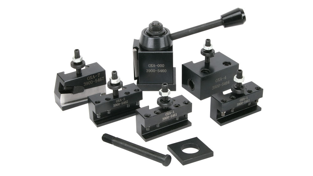 Quick Change Tool Post Set, 0XA for G0768 – LittleMachineShop.com