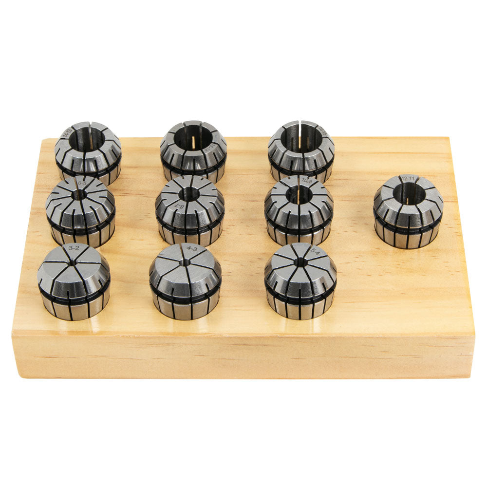 Collet Set, ER-25, Set of 10 Metric