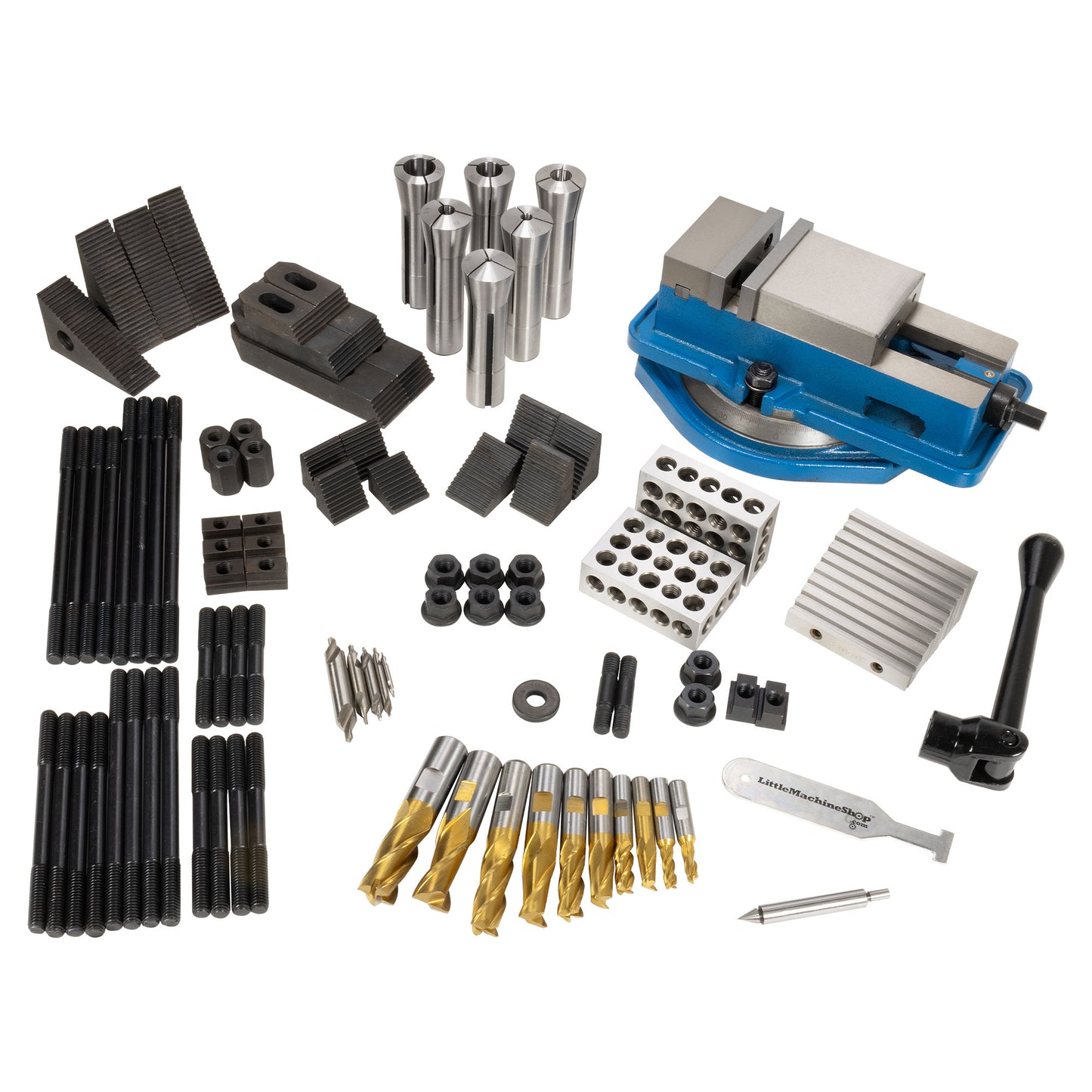 Mini Mill Tooling Package, R8 Basics - LittleMachineShop.com