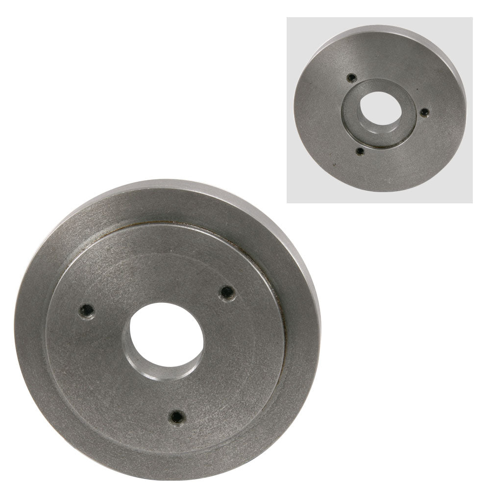 Backplate Lathe Chuck Adapter, 5" to 3" - LittleMachineShop.com