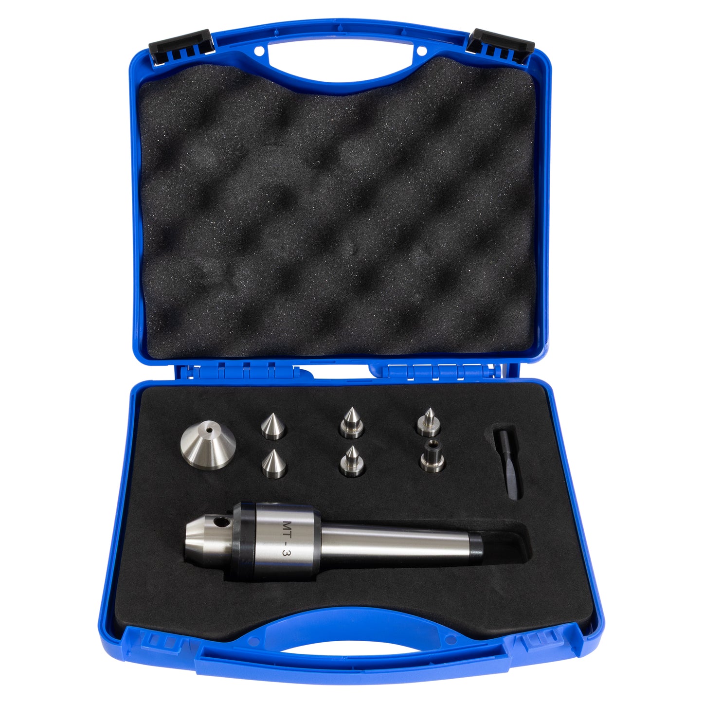 Live Center, 3MT Multi Point Precision - Product in Case - LittleMachineShop.com