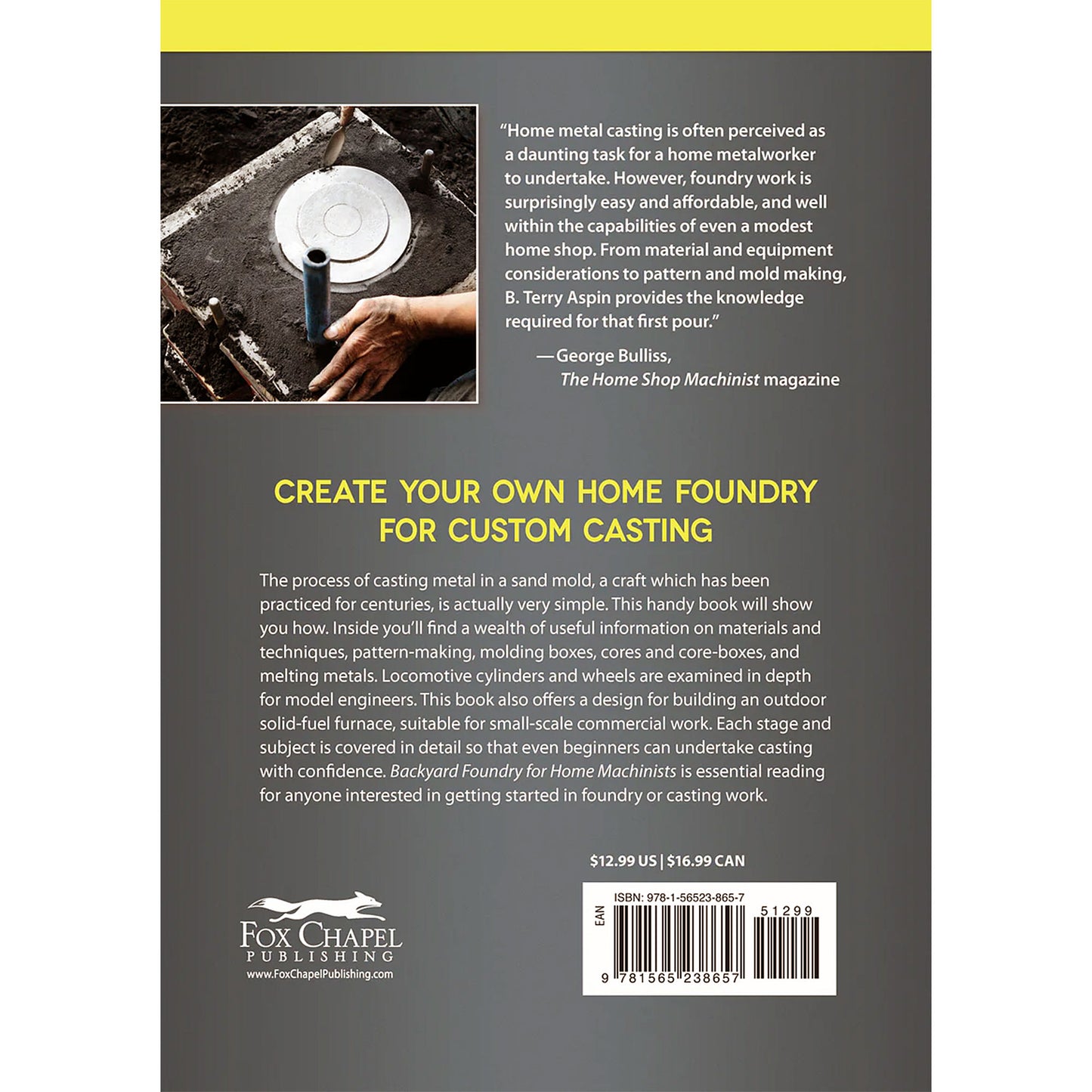 Backyard Foundry for Home Machinists