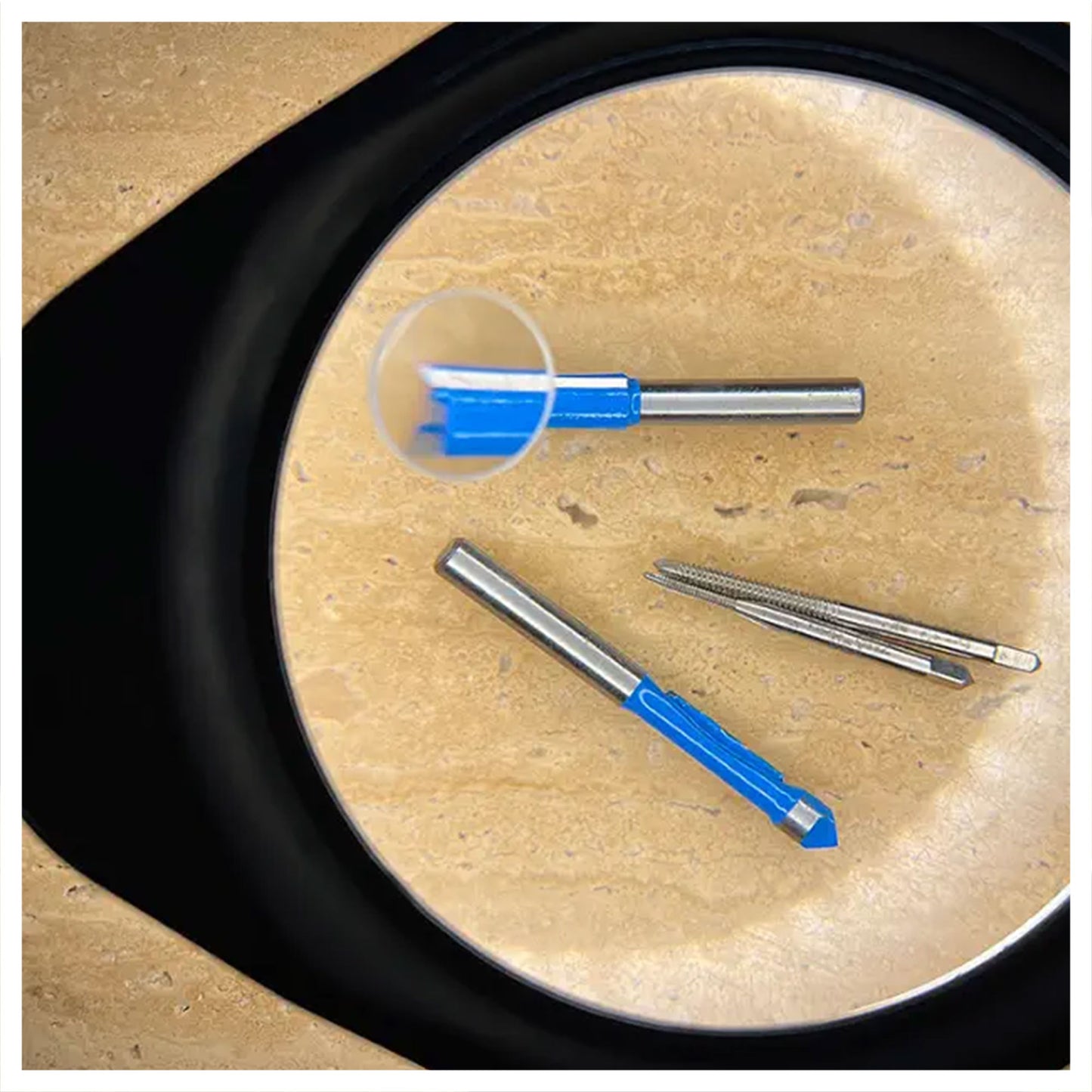 Magnifier, 8x, Desktop, LED Light