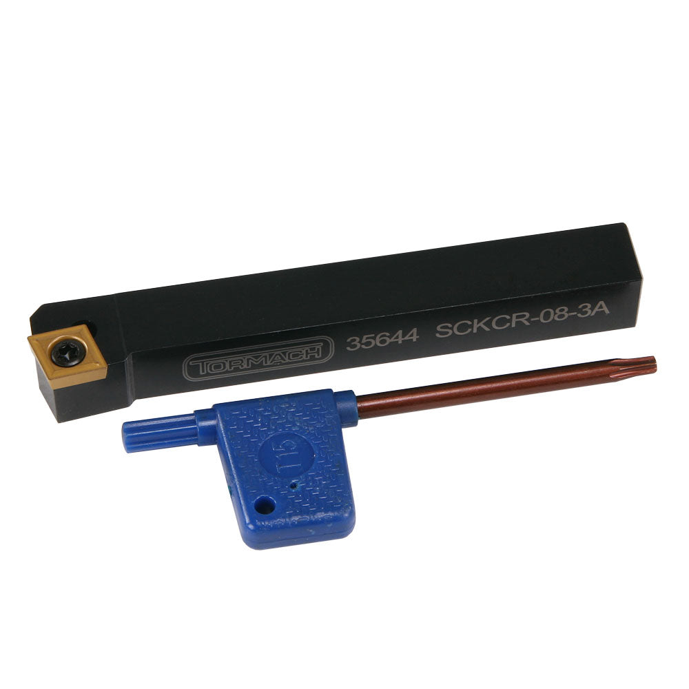 Facing Tool, 1/2" Indexable, SCKCR-08-3A, Tormach - Littlemachineshop.com
