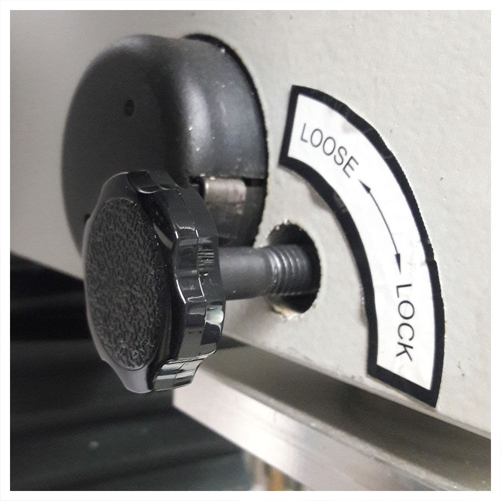 Quill Lock Knob, HiTorque Bench Mill - Mounted on Mill - CLOSEOUT - LittleMachineShop.com