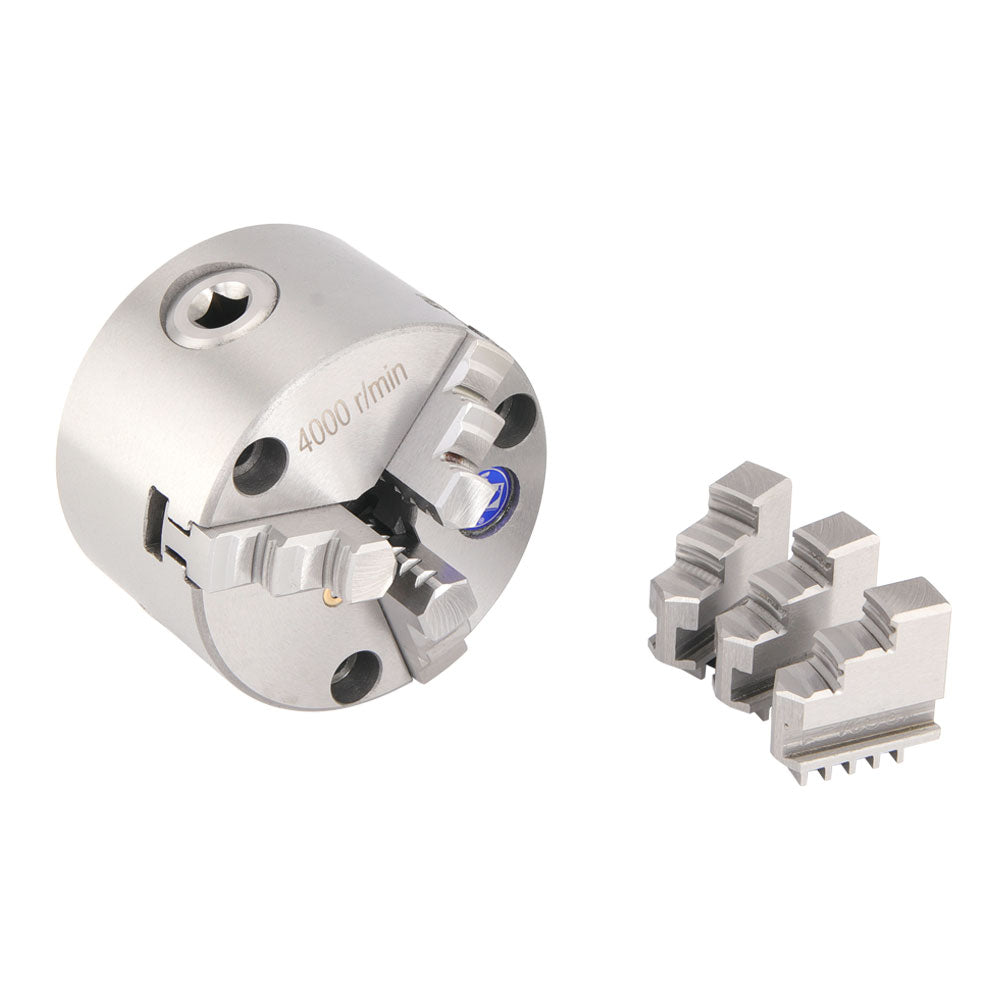 Lathe Chuck - 3", 3-Jaw, Front Mount