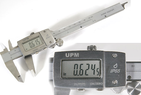 Electronic Digital Caliper, 6" IP65 Stainless