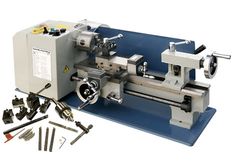 HiTorque 7x12 Mini Lathe, Deluxe with Premium Tooling Package