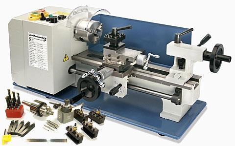 HiTorque 7x12 Mini Lathe with Tooling Package