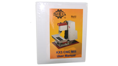 Users Guide, KX3 Milling Machine, 3503 CLOSEOUT
