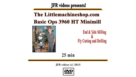 DVD: Basic Operations On The HiTorque Mini Mill CLOSEOUT