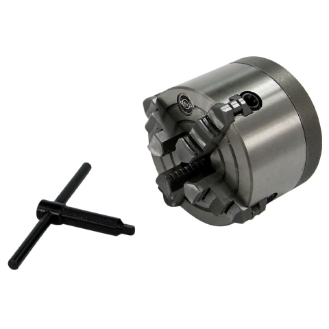 Lathe Chuck, 4-Jaw 4" with Adapter Lathe Chuck, 4-Jaw 4" with Adapter