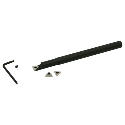 Boring Bar, 3/8" Indexable, HSS Triangle Inserts, A R Warner Boring Bar, 3/8" Indexable, HSS Triangle Inserts, A R Warner