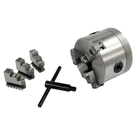 Lathe Chuck, 3-Jaw 4" with Adapter Lathe Chuck, 3-Jaw 4" with Adapter