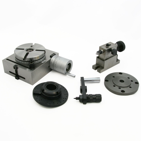 Rotary Table, 4" with Tailstock & Dividing Plate Rotary Table, 4" with Tailstock & Dividing Plate