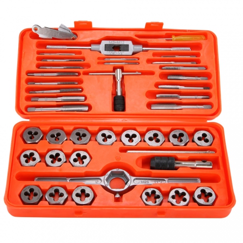 Tap & Die Set, 41-Piece Metric Tap & Die Set, 41-Piece Metric