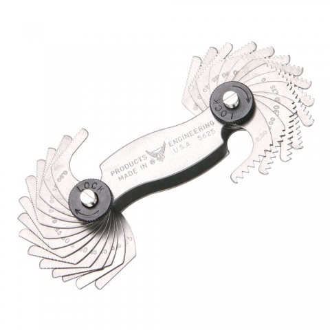 Screw Pitch Gage, Inch/Metric PEC Screw Pitch Gage, Inch/Metric PEC