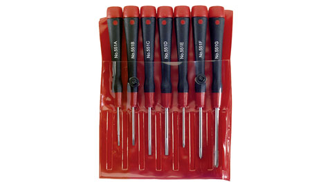 Screwdriver Set, Precision, Starrett Screwdriver Set, Precision, Starrett