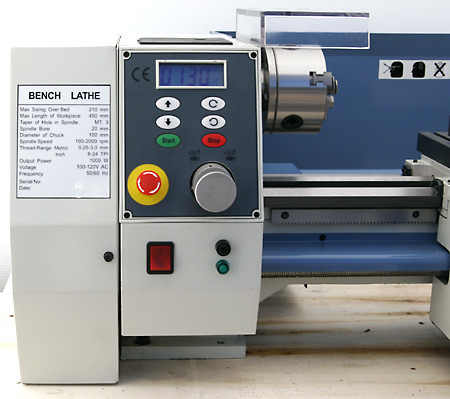 3536 Hitorque Bench Lathe Control Panel 3536 Hitorque Bench Lathe Control Panel