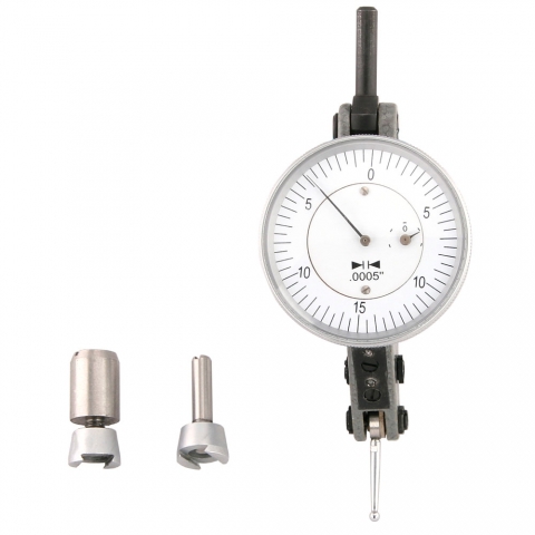 Dial Test Indicator, 0-15-0 x 0.0005", Interapid Style Dial Test Indicator, 0-15-0 x 0.0005", Interapid Style