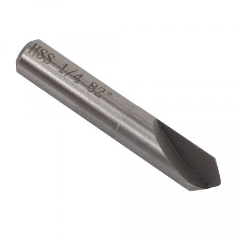 Countersink, 82 Degree, 1/4" Single Flute Countersink, 82 Degree, 1/4" Single Flute