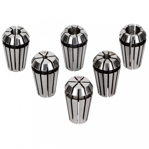 Collet Set, ER-16, Set of 6 Collet Set, ER-16, Set of 6