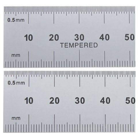 Steel Rule, 300 mm Metric Rigid, PEC Steel Rule, 300 mm Metric Rigid, PEC