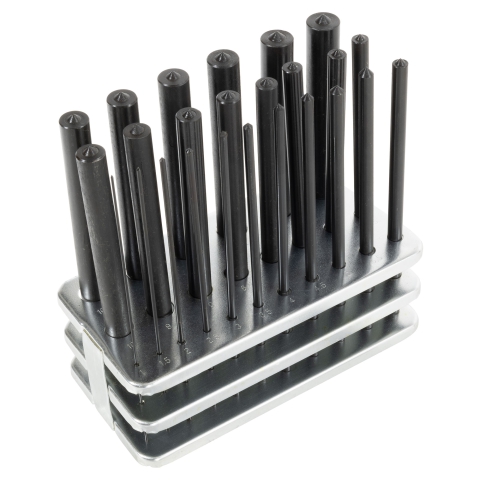 Transfer Punch Set, Metric 1.0 mm to 13.0 mm Transfer Punch Set, Metric 1.0 mm to 13.0 mm