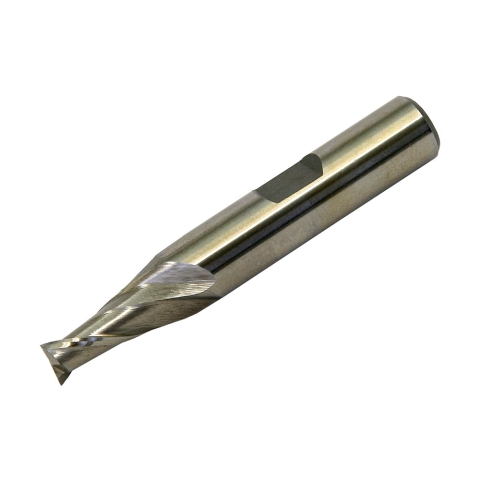 End Mill, 1/4" 2 Flute, HSS End Mill, 1/4" 2 Flute, HSS
