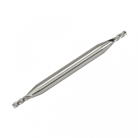 End Mill, Miniature, 3/32" 4 Flute, Double Ended, HSS End Mill, Miniature, 3/32" 4 Flute, Double Ended, HSS