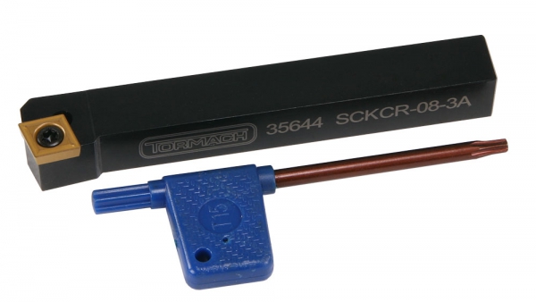 Facing Tool, 1/2" Indexable, SCKCR-08-3A, Tormach Facing Tool, 1/2" Indexable, SCKCR-08-3A, Tormach