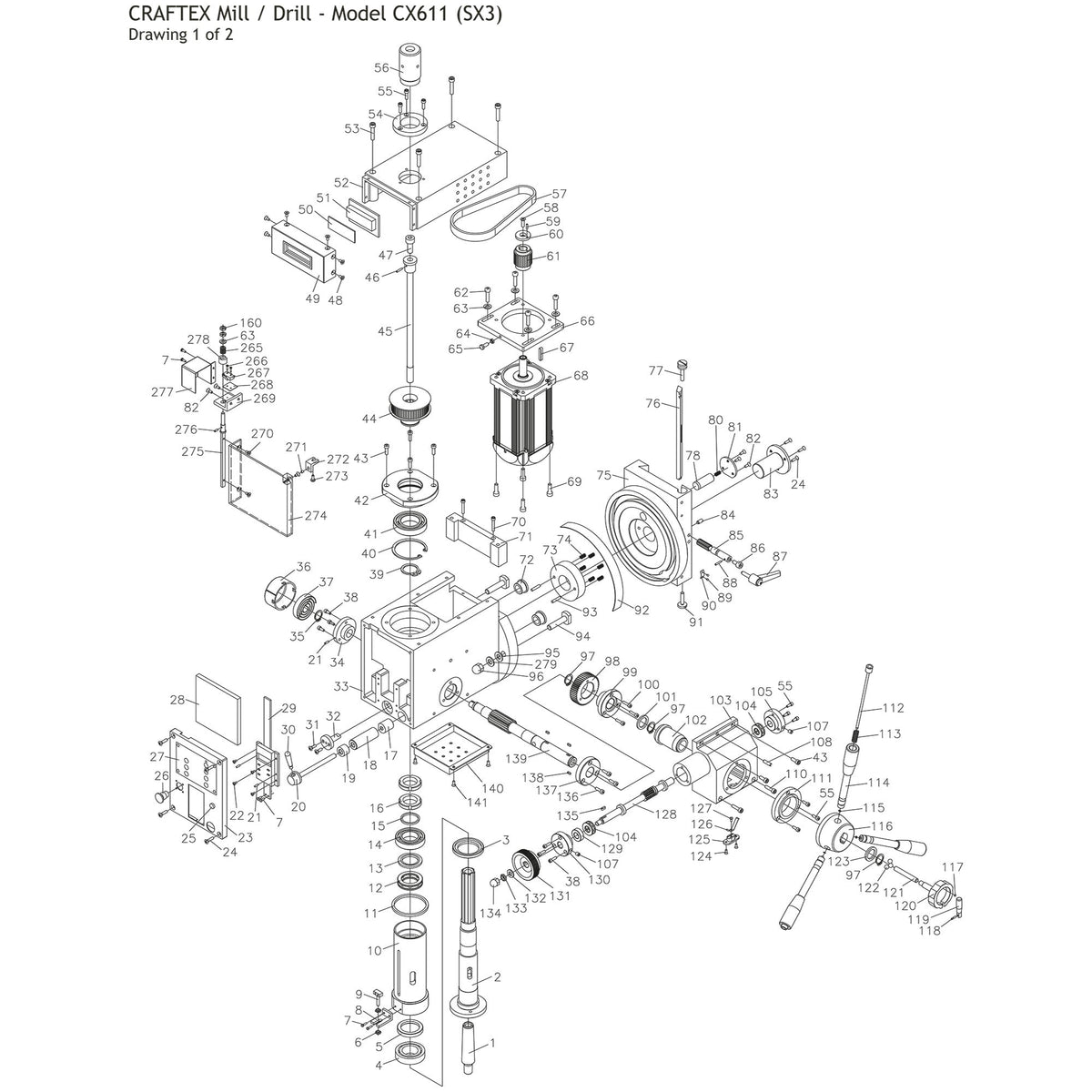 BusyBee Craftex CX611 | LittleMachineShop.com