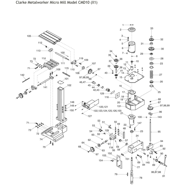 Clarke Metalworker CMD10
