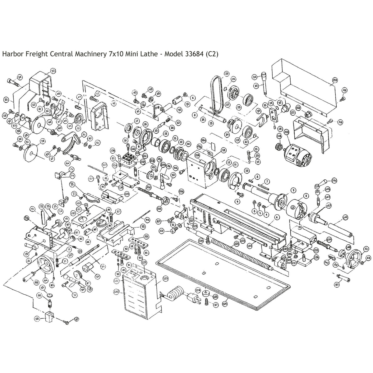 Harbor Freight Central Machinery 33684 | LittleMachineShop.com
