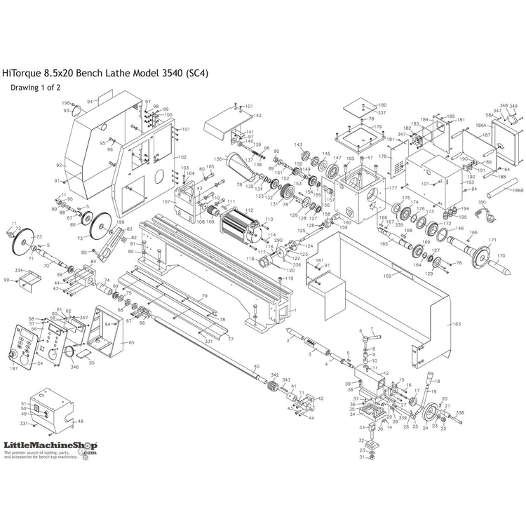 LittleMachineShop.com HiTorque 3540