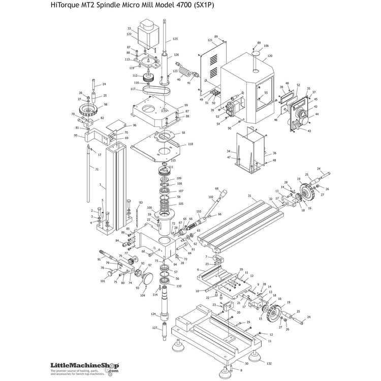 LittleMachineShop.com HiTorque 4700