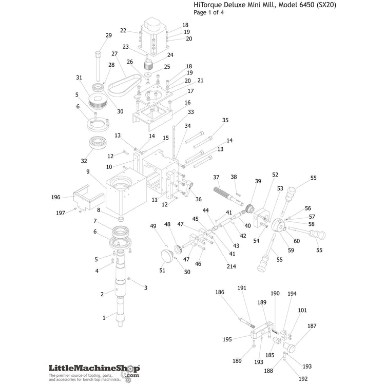 LittleMachineShop.com HiTorque 6450