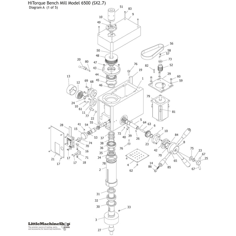 LittleMachineShop.com HiTorque 6500