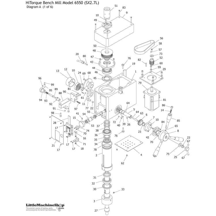 LittleMachineShop.com HiTorque 6550