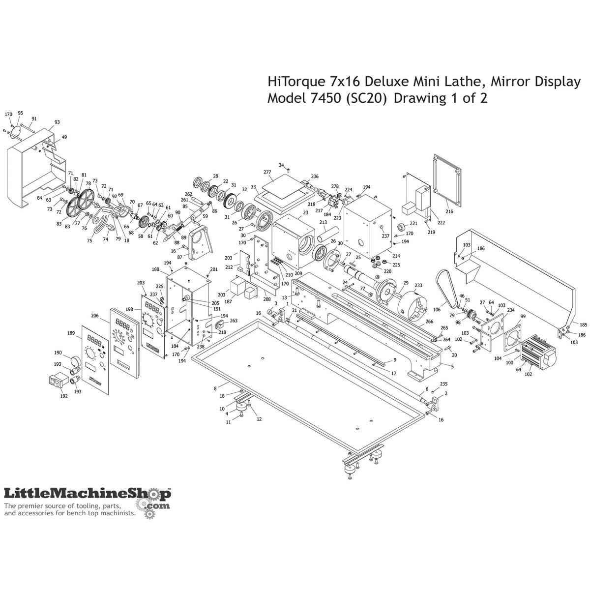 LittleMachineShop.com HiTorque 7450 | LittleMachineShop.com